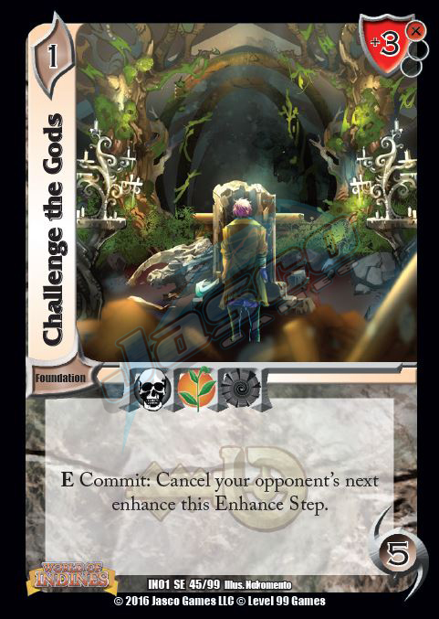 Challenge the Gods